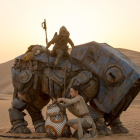Imagen de la película 'El despertar de la fuerza' de la zaga Star Wars.