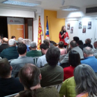Congrés comarcal d'ERC a Tarragona, amb Raquel Sans, independent que ara s'inlou a la llista electoral.