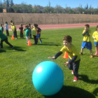 Los niños disfrutaron de varios juegos y actividades deportivas.