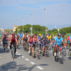 Imagen de la Diada de la Bicicleta celebrada en Vila-seca en el 2015.