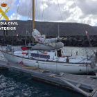 Embarcació en la qual va arribar la menor a les Illes Canàries procedent de Cadis.