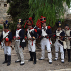 Un despliegue del ejército francés, en el Paseo Arqueológico de Tarragona.