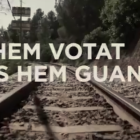 Un instante del vídeo difundido por la Generalitat para conmemorar el 1-O.