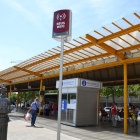 Imatge del punt de Reus Wi Fi ubicat a l'estació d'autobusos de Reus
