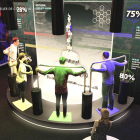 Simulación de una de las salas interactivas que tendrá el futuro Museo Casteller de Valls.
