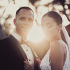 Imatge del casament de la parella que ha difós la mateixa núvia a través del seu perfil d'Instagram.