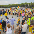 Imagen de la concentración en Mas Enric.
