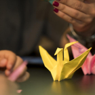 Els origamis són figures de papiroflèxia, un art japonès.