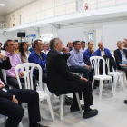 Christian Vang, responsable de la unitat industrial de Clariant, visita el Centre de Producció de Tarragona