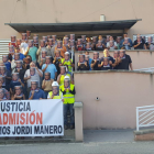Trabajadores de Endesa protestan por el despido «injusto y arbitrario» de un compañero