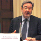 L'expresident de Catalunya Caixa, Narcís Serra, va comparèixer davant la comissió d'investigació del Parlament sobre la gestió de les caixes el 16 de juliol del 2013.