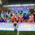 L'Espanyol es va endur la segona edició de la Supercopa de Catalunya.