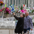 Imagen del día de Todos los Santos en el 2015 en el Cementerio de Reus.