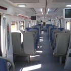 Imatge dels trens regionals remodelats.