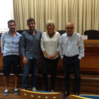 Alejandro Deimidi, Josep Torrell, Montse Adan i Francesc Roca.