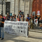 La concentración tuvo lugar en la plaça de la Font de Tarragona.