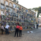 Imagen del Cementerio de Tarragona, este lunes, 31 de octubre.