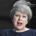 La primera ministra britànica, la conservadora Theresa May, anuncia la seva decisió de convocar eleccions generals anticipades.