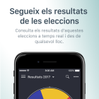 Imatge de l'aplicació creada per a les eleccions del 21D.
