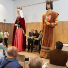 Imagen del acto de inauguración de la Casa de Cultura Blanca de Anjou.