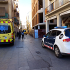 SEM, Mossos y Guardia Urbana respondieron ayer al aviso.