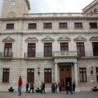 Façana de l'Ajuntament de Reus, situat a la plaça del Mercadal.