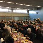 Imatge del dinar de la gent gran d'aquest passat diumenge.