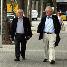 Una imagen de archivo de Lluís Miquel Pérez, a la izquierda, en el 2013.
