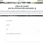 Al llibre digital de condolences s'hi pot accedir a través del web de l'Ajuntament de Barcelona.