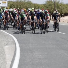 Imatge d'un instant de la Vuelta a Espanya 2016.