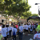 Els corredors van participar a la 4a cursa Hol·la Genís per lluitar contra el càncer infantil.