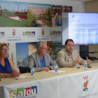 Un momento de la rueda de prensa de la presentación del festival, que ha tenido lugar en Salou este lunes.
