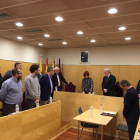 Imatge de la possessió del càrrec de regidora d'Àngels Poblet a l'Ajuntament de Vila-seca.