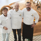 Los tres chefs de los resturants tarraconenses que han pasado a la final de la 'Tapa del Año'