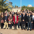 Alcaldes y concejales socialistas del Camp de Tarragona se reunieron este martes para cerrar la campaña.