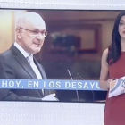 El expresidente de UDC ha participado este miércoles en el programa 'Los desayunos de TVE'.