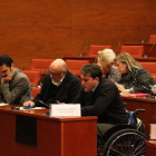 Imagen general de los diputados de JxSí de la Diputación Permanente del 15 de noviembre del 2017.
