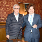 El alcalde de Tarragona y el nuevo concejal municipal del PP.