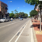 La Avenida Marquès de Tamarit es la que combina mejor su uso para peatones y para vehículos.