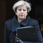 La primera ministra Britànica, Theresa May, aquest 23 de març del 2017.