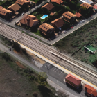 L'atropellament del vehicle va tenir lloc en un pas situat a un quilòmetre de l'estació de Santovenia de la Valdoncina.