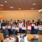Imagen de los premiados y seleccionados en el marco del IV Premi de Narrativa Curta.