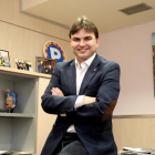 Josep Acero sonríe en su despacho, ubicado en el edificio del OMAC en la Rambla Nova de la ciudad.