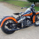 Imatge d'arxiu d'una Harley Davidson, un dels tipus de motos que es veuran a la trobada.