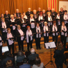 La Coral montblanquina va oferir un concert de música popular catalana.