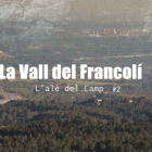 En aquesta segona peça es realitza una mirada cap el paisatge de la Vall del Francolí.