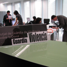 El jutjat de guàrdia de violència de gènere, a la Ciutat Judicial de Barcelona.