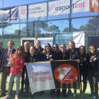 Les noies del CTT després de proclamar-se subcampiones de Catalunya.