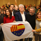 Els sis diputats de Ciutadans celebren els resultats del 21-D a l'SB Ciutat de Tarragona.