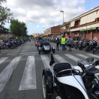 Unas 300 motos y 450 motoristas se encontraron en la avenida Sant Salvador en el marco de la 3ª edición del Sansa Motos.